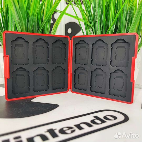 Кейс для картриджей Nintendo Switch (12шт)