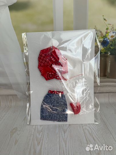 Аутфит для куклы Barbie барби 90х комплект