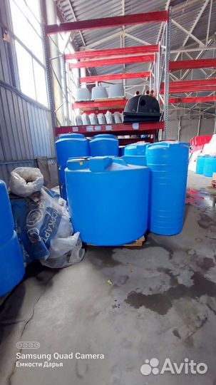 Емкость пластиковая под воду от 1 тонны до 10
