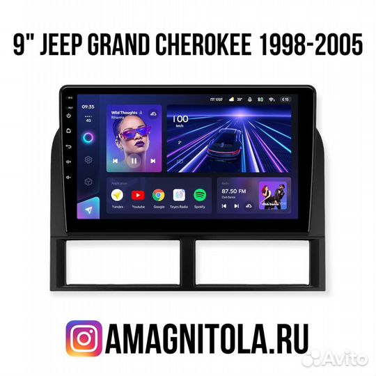 Магнитола Jeep Grand Cherokee 1998-2005