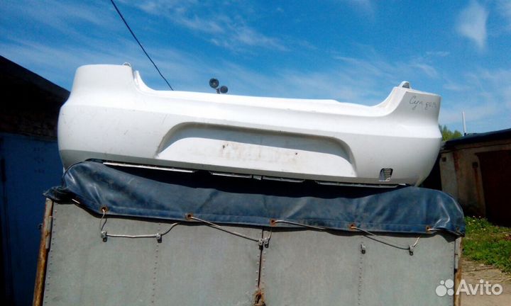 Бампер задний Skоda Superb 2 2008 - 2013 год