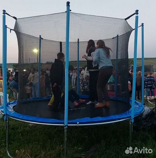 Батут с сеткой 305