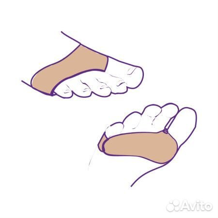 Протекторы с силиконовой вставкой для переднего от