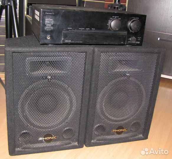 Колонки Фоник 160-320W 2шт Pro-10