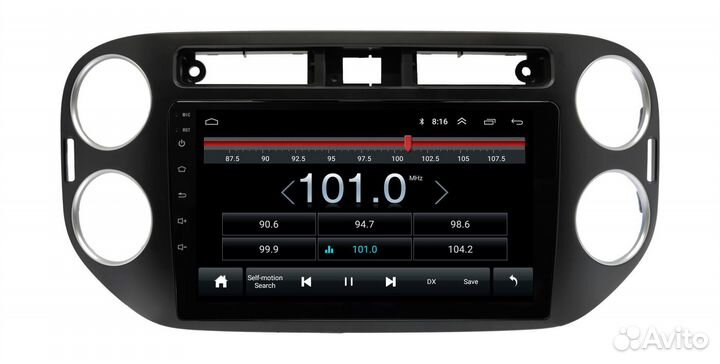 Магнитола Volkswagen Tiguan 2011-17 г.в. андроид