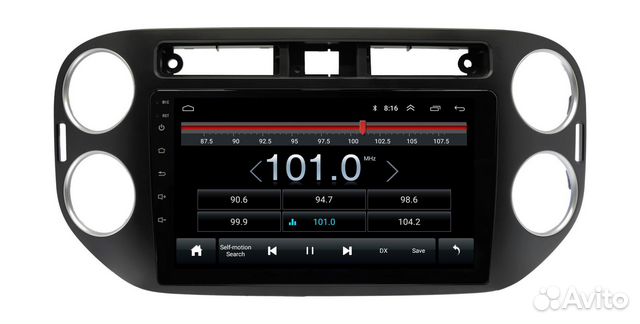 Магнитола Volkswagen Tiguan 2011-17 г.в. андроид