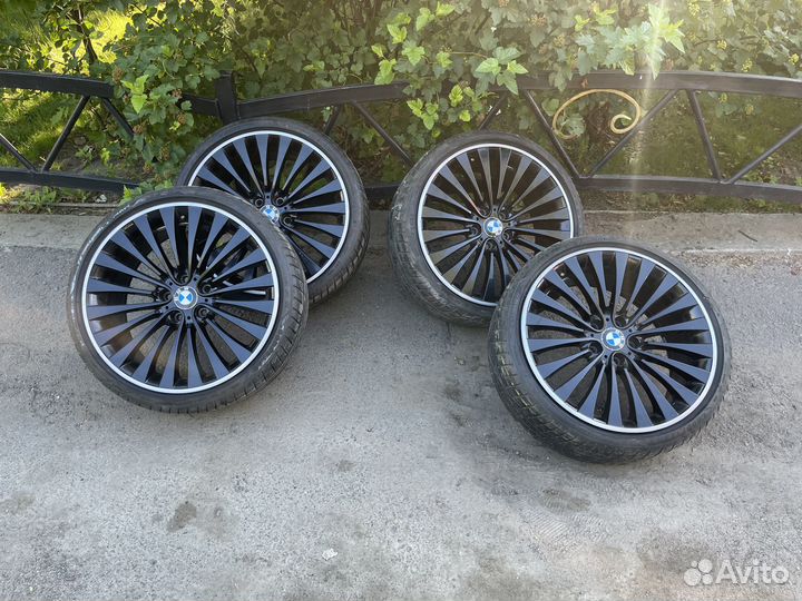 Оригинальный комплект колёс r20 на bmw 5 6 410ст