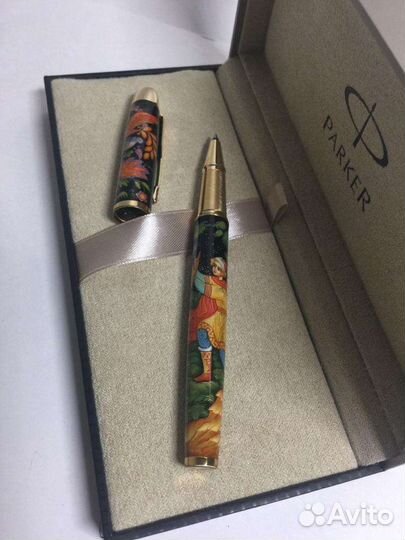 Ручка Parker (Паркер) расписная Палех