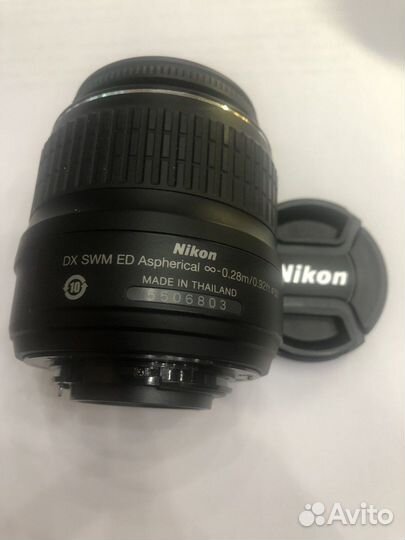 Объектив nikon af s dx nikkor