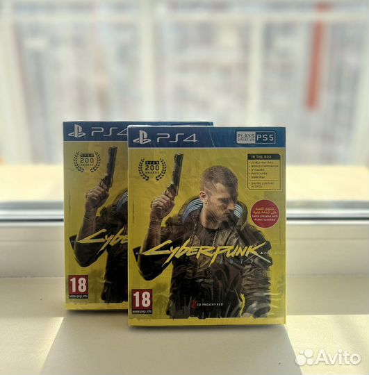 Новый диск Cyberpunk 2077 ps4,ps5