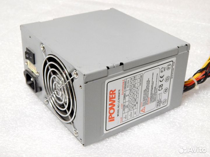 Блок питания IPower 300Вт 20pin 4Molex 1SATA