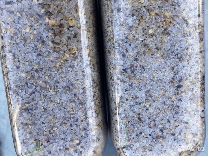 Адыгейская соль, перец черный молотый и горошек