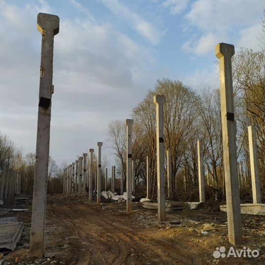 Колонны столбы бетонные
