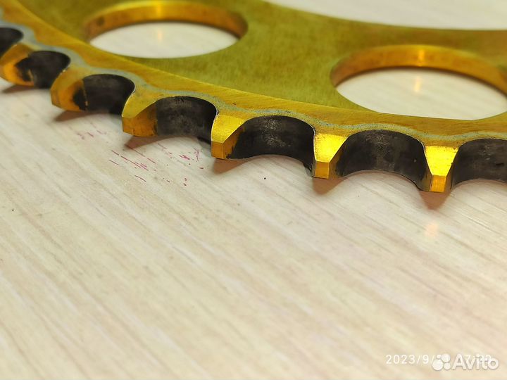 Звезда ведомая 47 зубов, алюминиевая, б/у