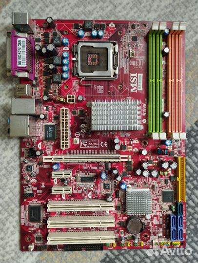 Msi P965 Neo (нерабочая)