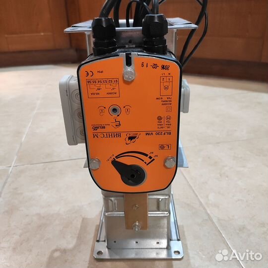 Пожарный клапан с приводом но 150х100