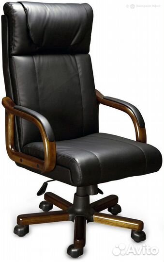 Кресло для руководителя (орех тай) Napoli A LX плю
