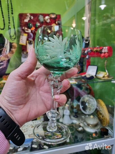 Хрустальные бокалы, гусь Хрустальный