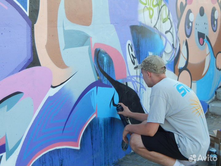 Роспись стен, Граффити