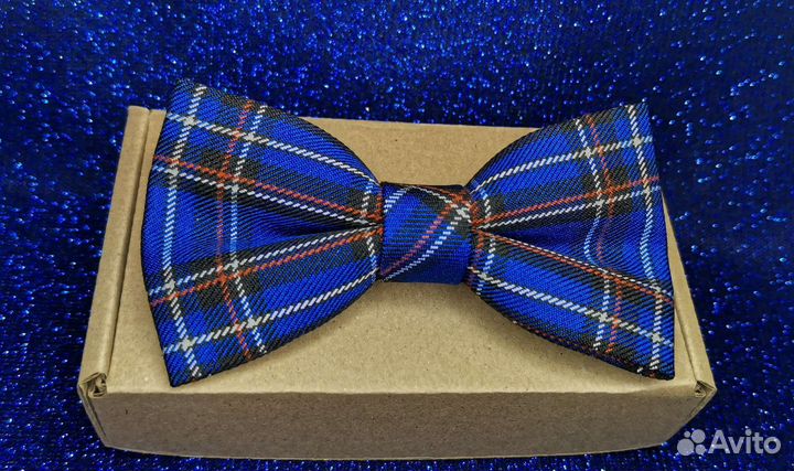 Галстуки бабочки шотландки