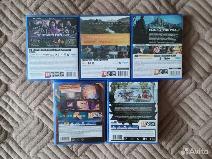 Игры для приставки PS4/5