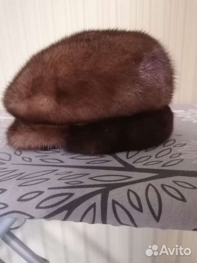 Кепка норковая женская 57-58 размер