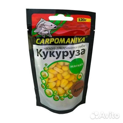 Кукуруза насадочная карпомания с аром. аниса 120гр