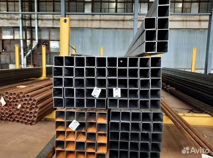 Профиль сварной 120х120х6 длина 12м 09г2с