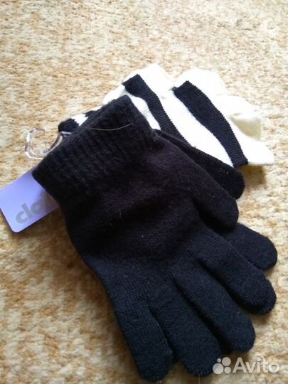 Перчатки 3 пары