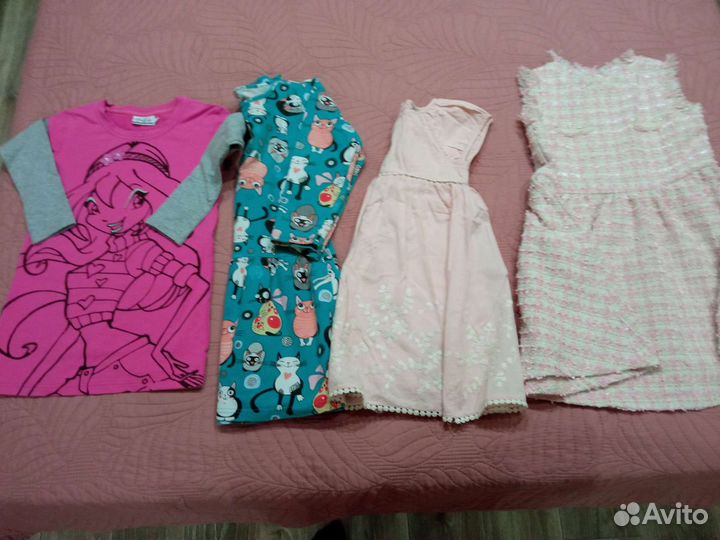 Вещи на девочку, рост 122-134