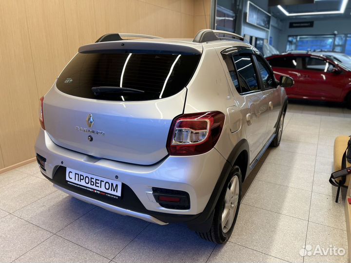 Renault Sandero Stepway 1.6 МТ, 2017, 58 470 км