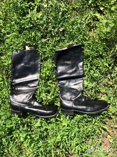 Сапоги хромовые р. 43 с новые