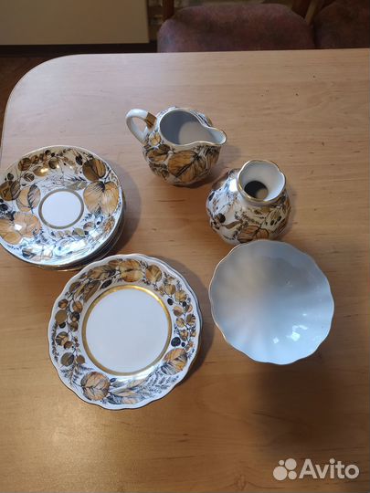 Чайный сервиз лфз фарфор СССР