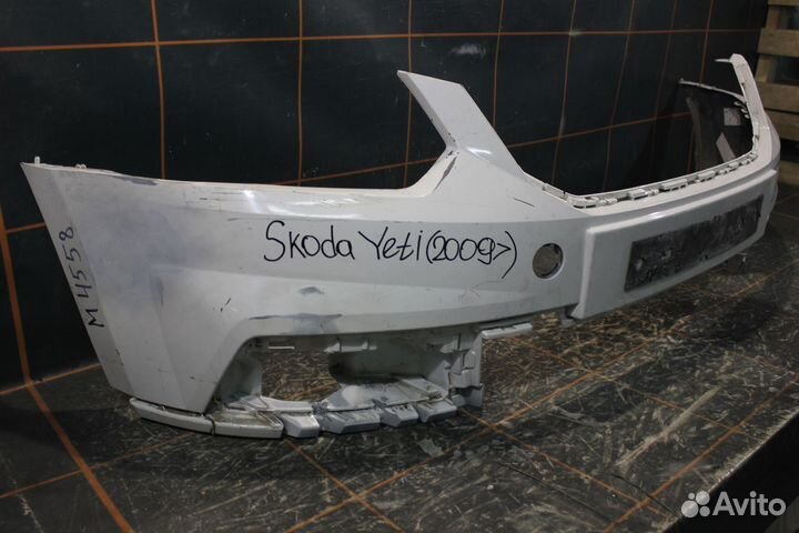 Бампер передний - Skoda Yeti (2013-18гг)