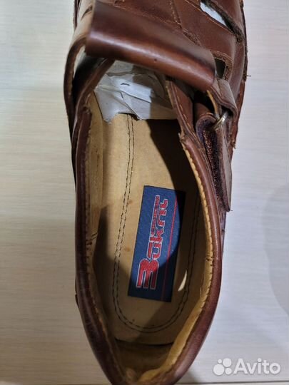 Сандалии мужские кожаные 42 размера