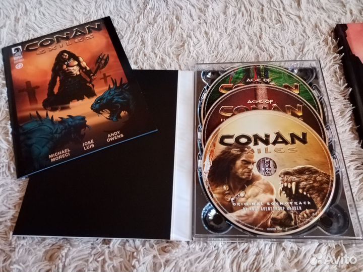 Мерч из лимитированного издания Conan Exiles PS4