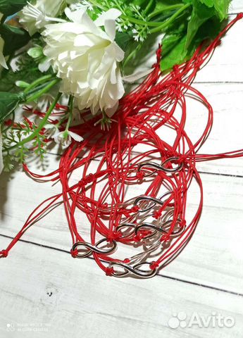 Браслеты красная нить