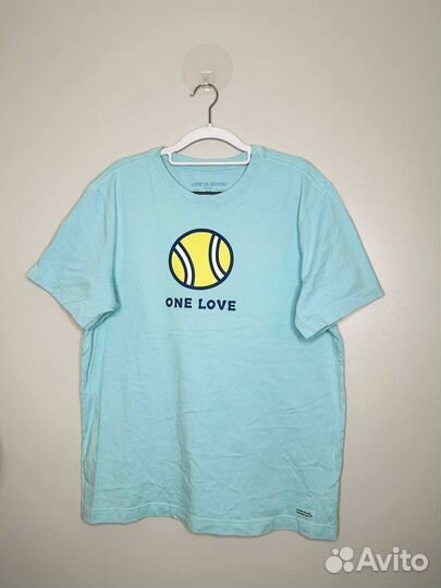 М новые мужские футболки США, life is good