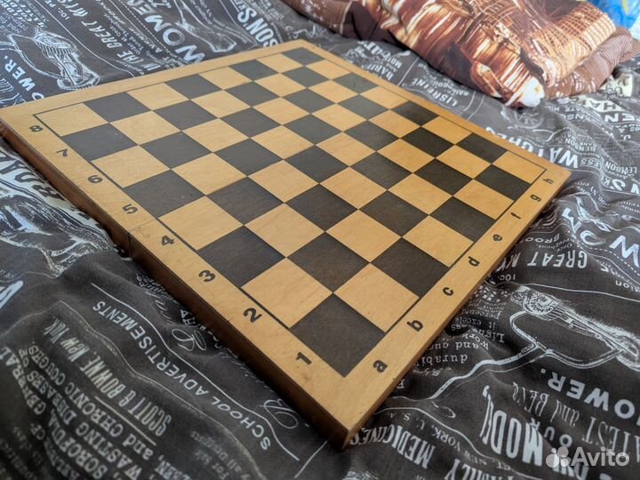 Шахматная доска 40х40 дерево