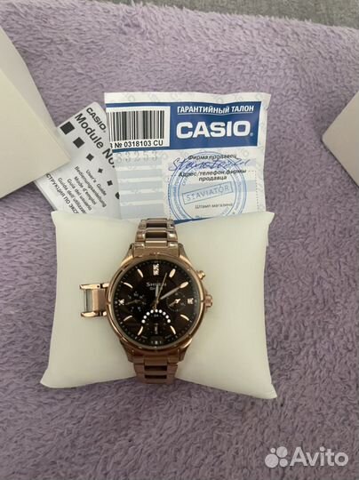 Часы женские casio sheen