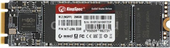 SSD Kingspec SATA III 256Gb NT-256 M.2 2280