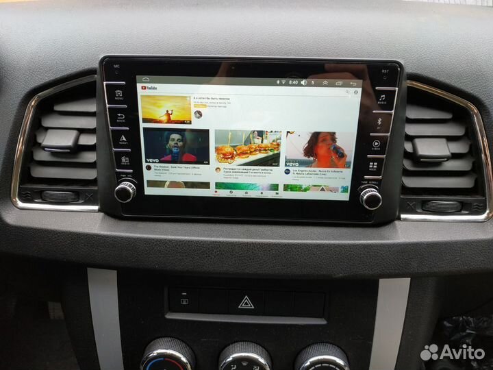 Магнитола UAZ Patriot + физические кнопки