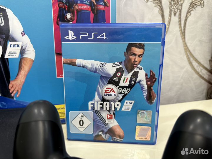 Игровая приставка Sony PS4 Slim V3+ Fifa 19