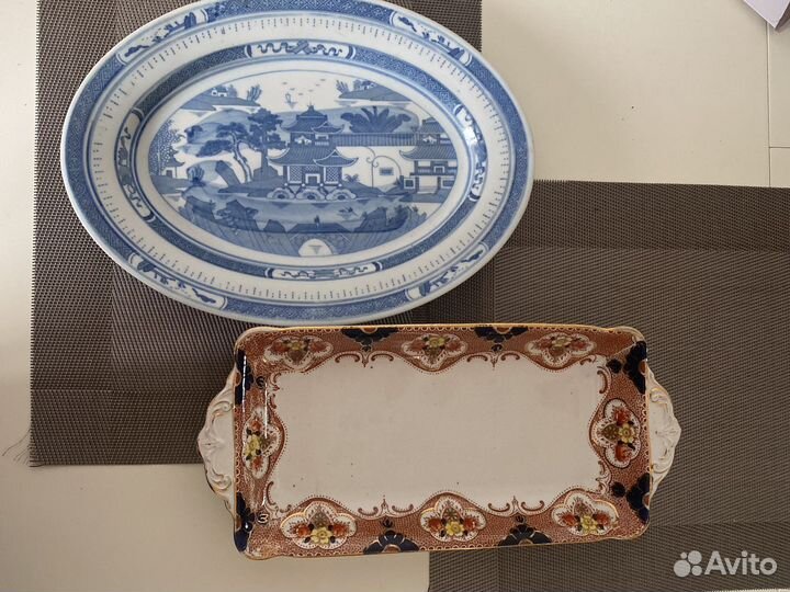 Фарфоровые блюда винтаж