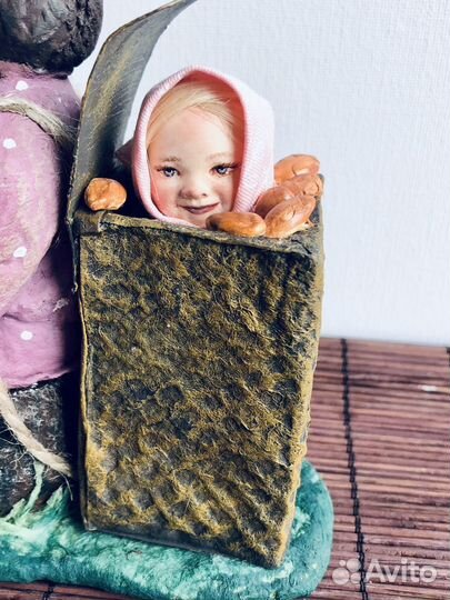 Ватные игрушка Маша и Медведь