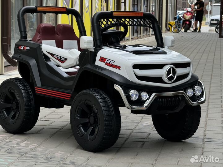 Детский электромобиль багги mercedes unimog