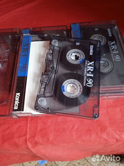 Аудиокассеты для записи. Наборы кассет б. У