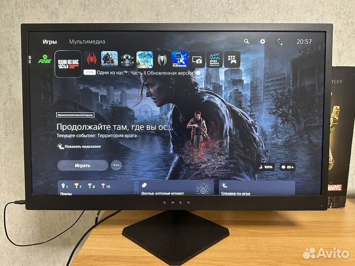 Mонитоp HP omen 25