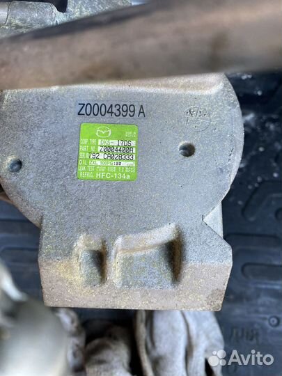 Компрессор кондиционера мазда сх7, мазда 6