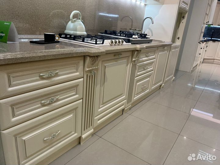 Цена за весь размер кухонный гарнитур Шампань